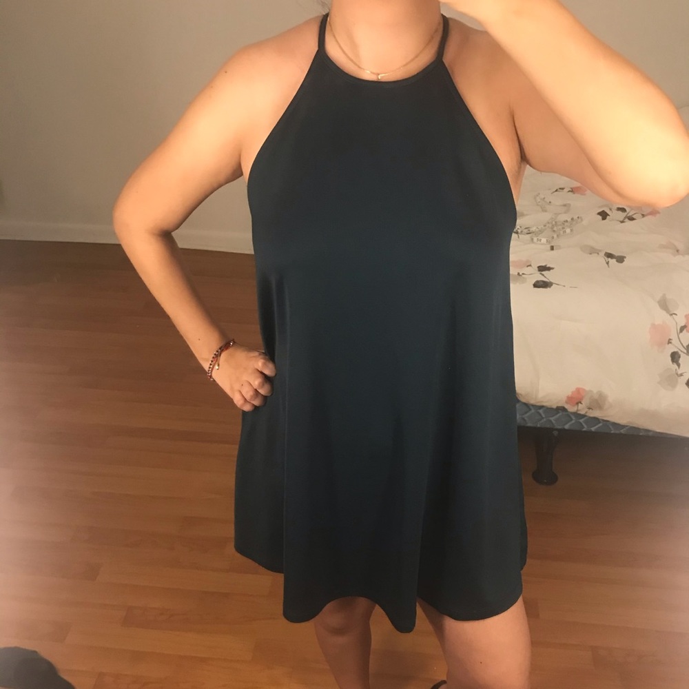 Zara | Green Shift Dress